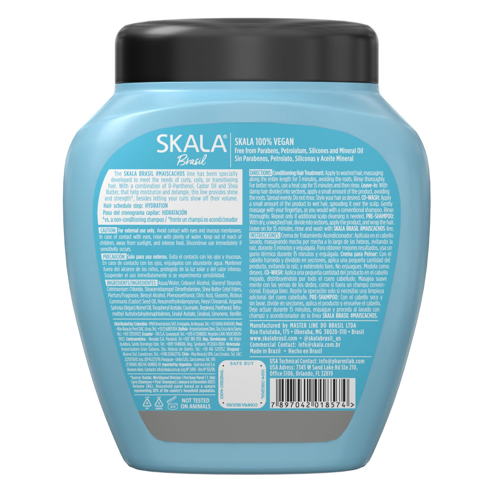 Importé du Brésil – SKALA Mais Cachos pour boucles