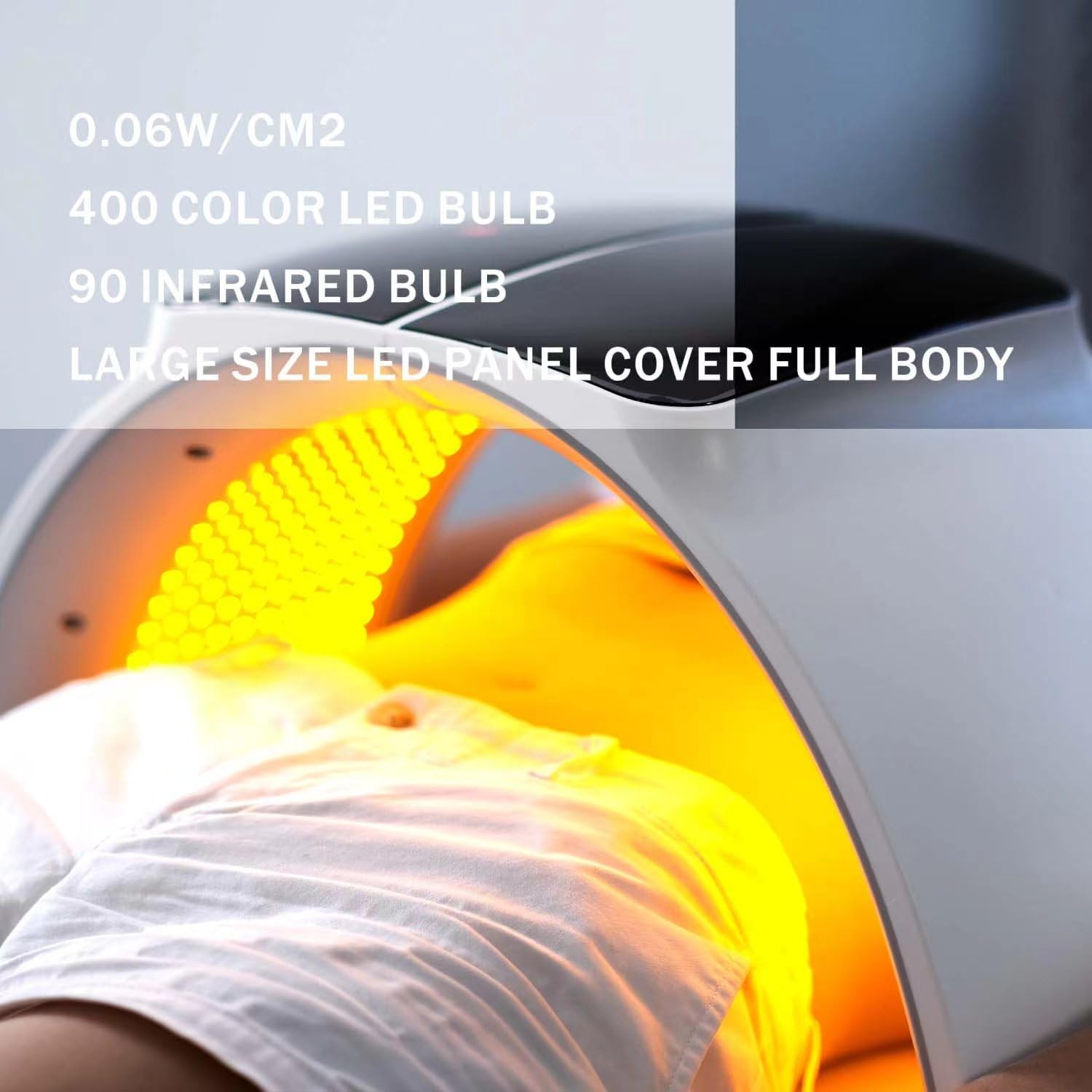 SKEYNDOR LED infrarouge sur visage invisible pour une chaleur douce