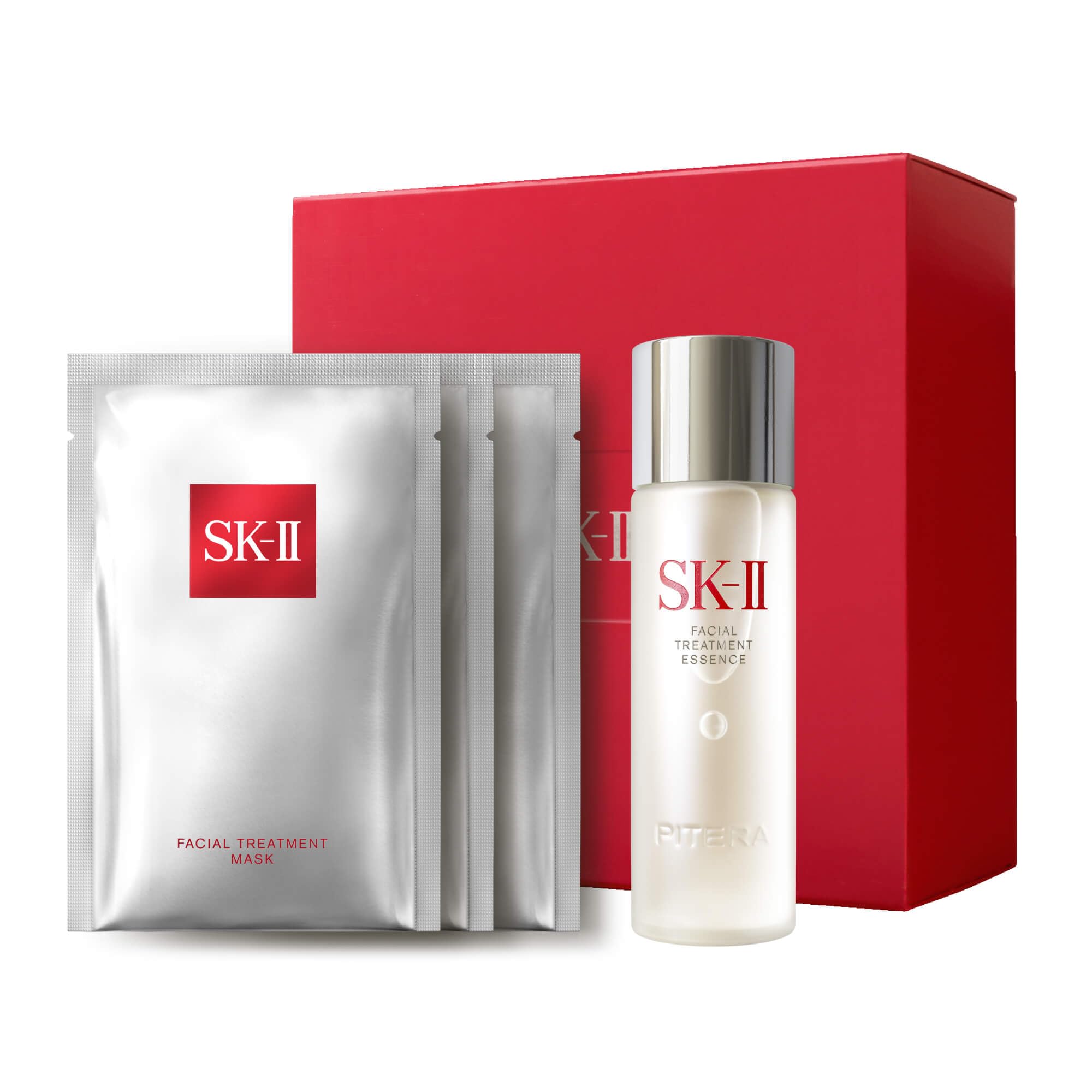 Bouteille de l’essence SK-II Glow Up pour hydrater et préparer la peau.