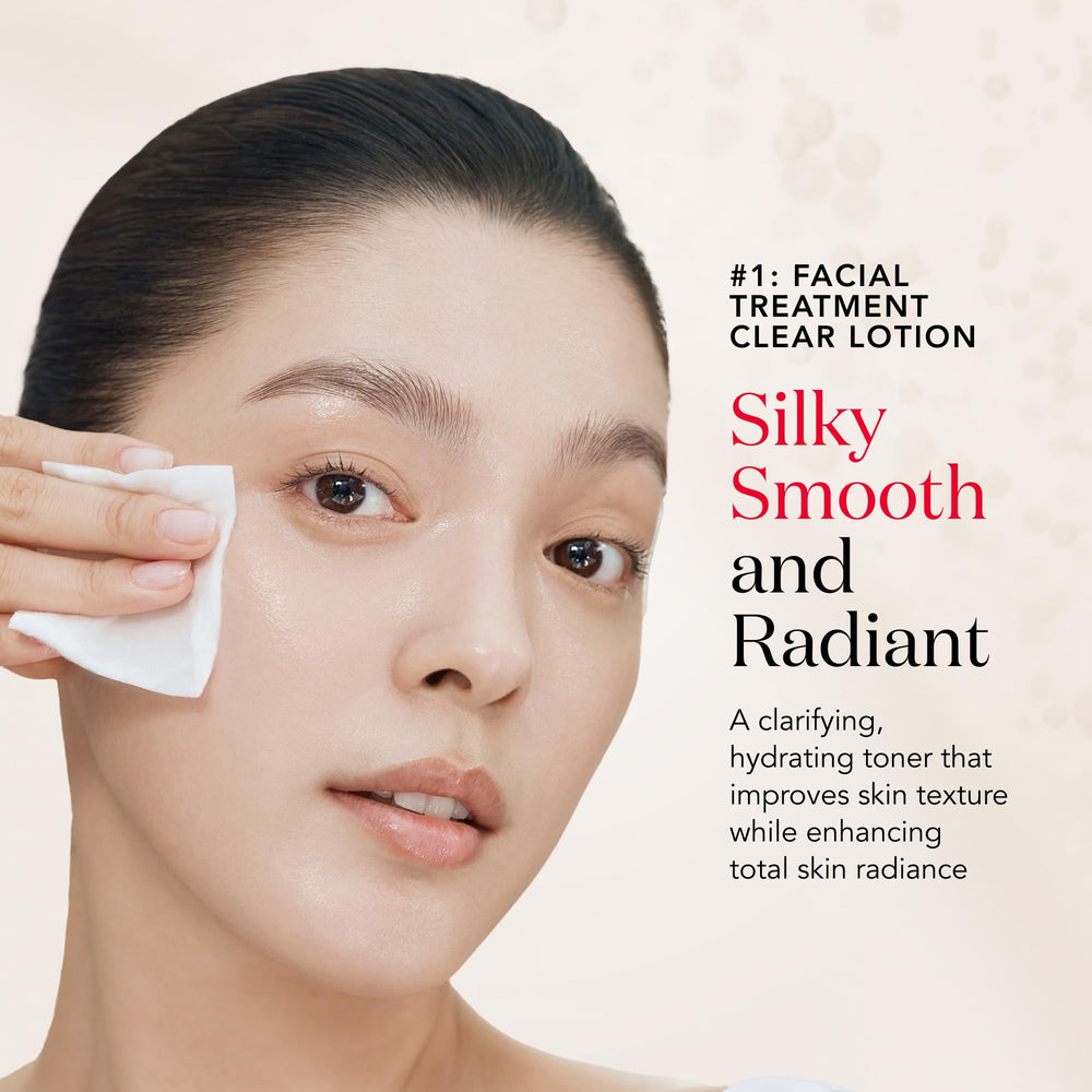SK-II Lotion Tonique: exfolie en douceur et prépare la peau.