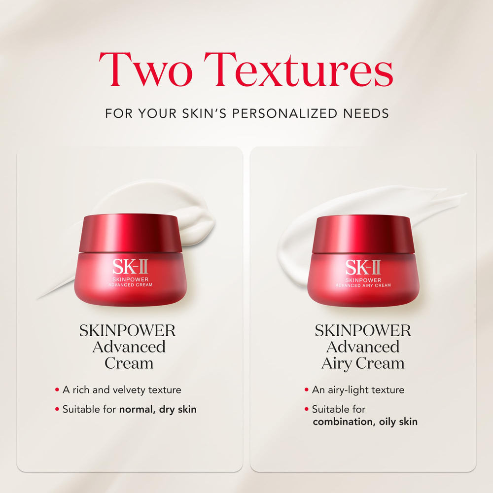 Routine matin et soir facilitée avec SK-II SKINPOWER Airy Crème, soin quotidien