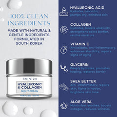Skin 2.0 – application facile sur le visage nuit.