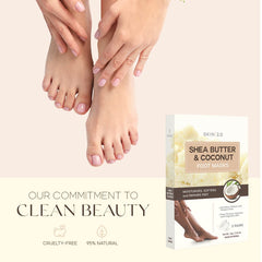Skin 2.0 Masque Pieds texture riche pour pieds doux et revitalisés