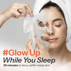 Application du masque visage Skin 2.0 15 à 20 minutes
