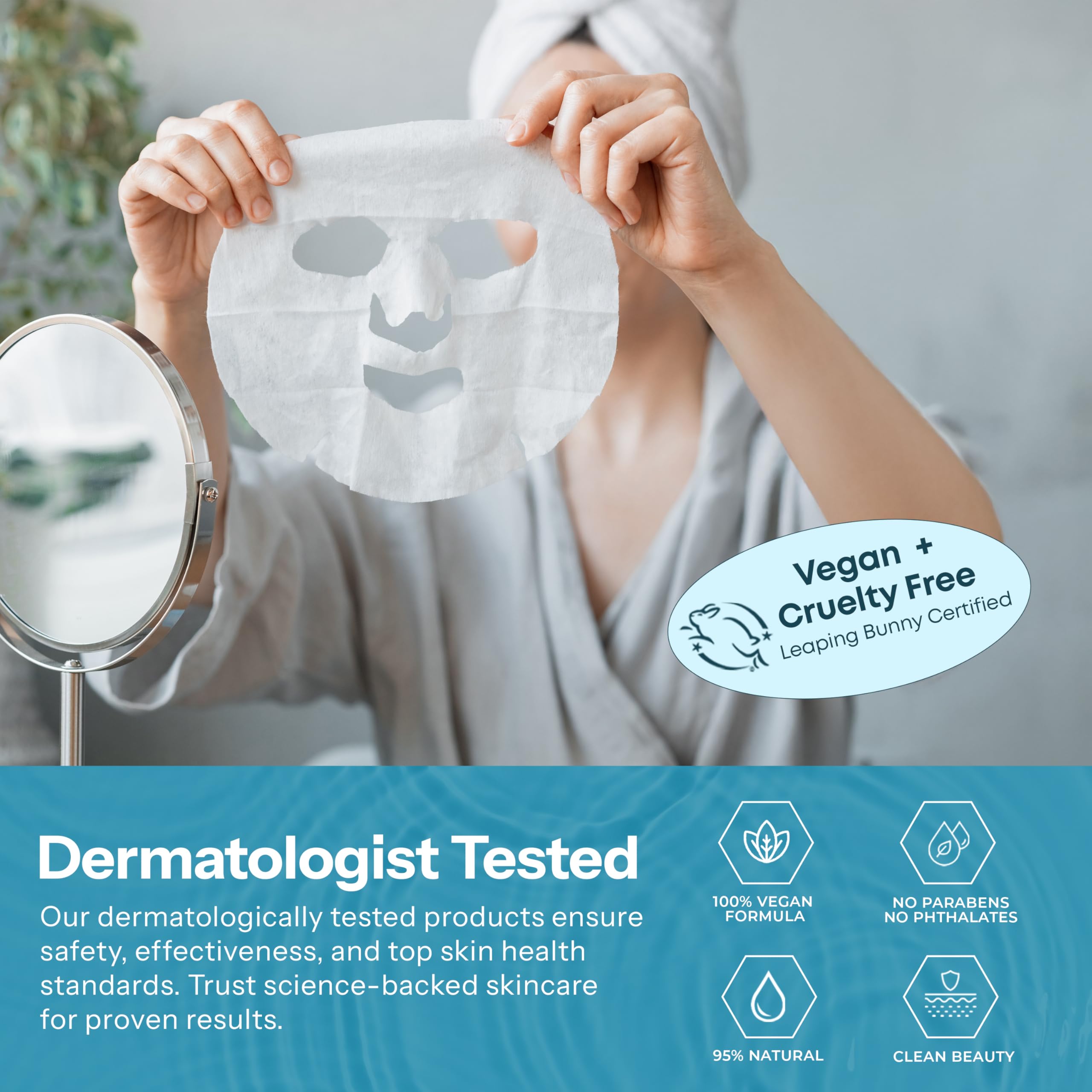 Skin 2.0 pack de 5 masques soin quotidien.