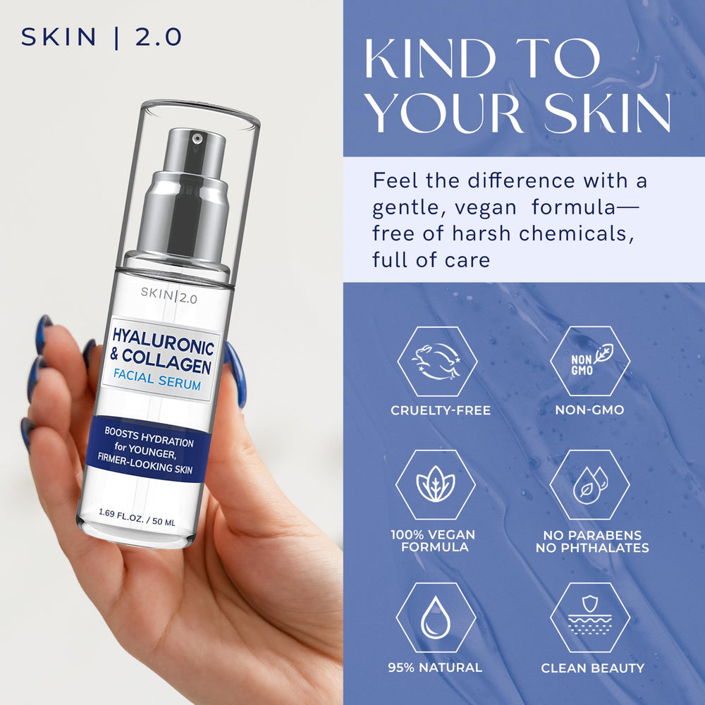 Sérum Skin 2.0 : pompe pratique pour une application précise
