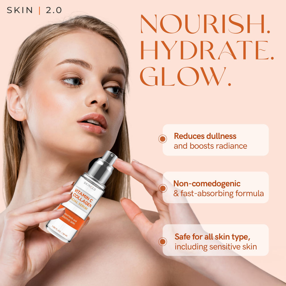 Skin 2.0 Sérum vitamine C – éclat durable après application