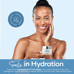 Application crème jour – Skin Aesthetics facilite un massage et une absorption rapide.
