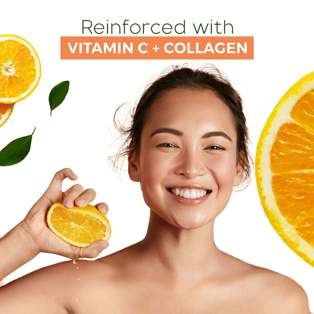 Skin Aesthetics Masque Visage Vitamine C et Collagène, après-soin pour une peau lisse.