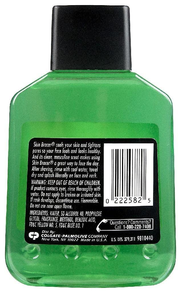 Skin Bracer par Mennen lot-deux-206ml: duo pratique pour routine post-rasage efficace.