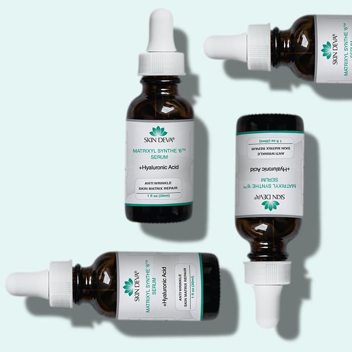 Étiquette et packaging SKIN DEVA, produit de soin anti‑âge fiable.