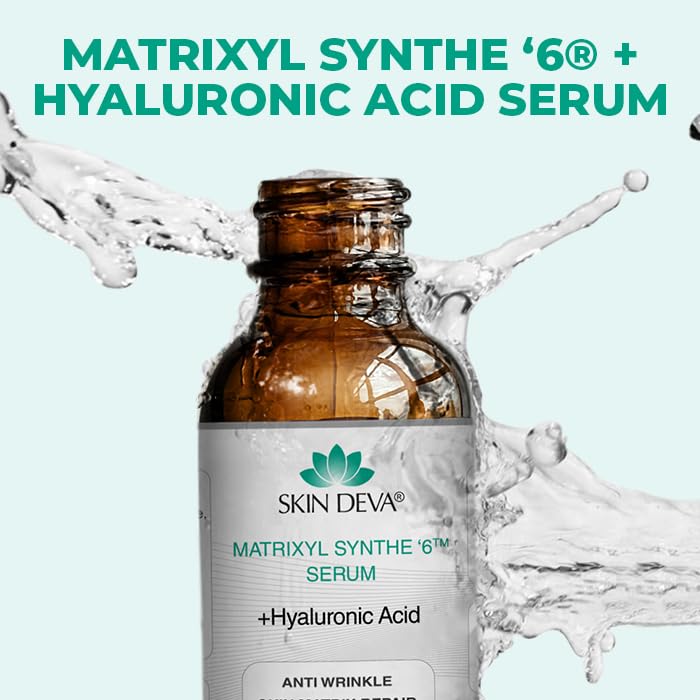 Sérum hyaluronique SKIN DEVA, hydratation en profondeur pour une peau rafraîchie.