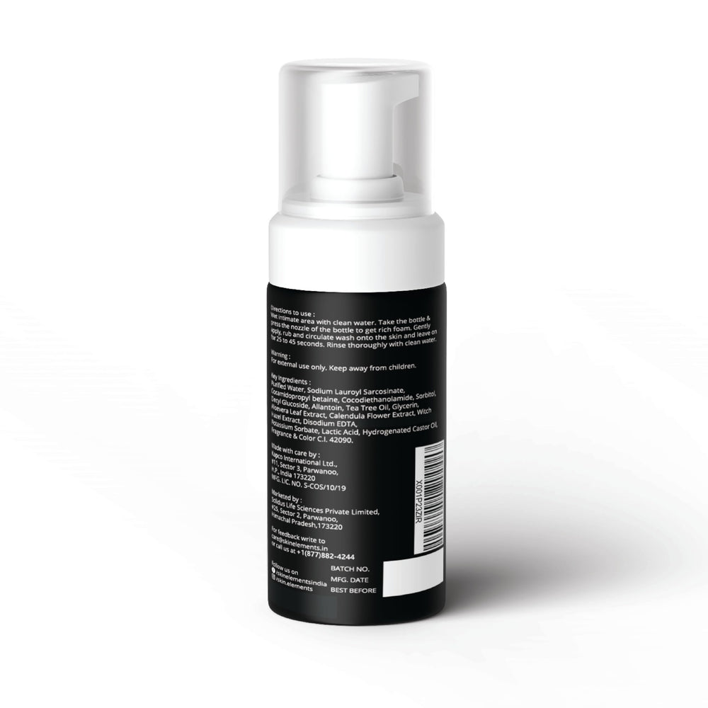 Skin Elements Nettoyant intime pour hommes, parfum naturel et revitalisant après la douche.