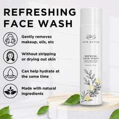 Skin Nation nettoyant visage apaisant camomille douceur peau sensible