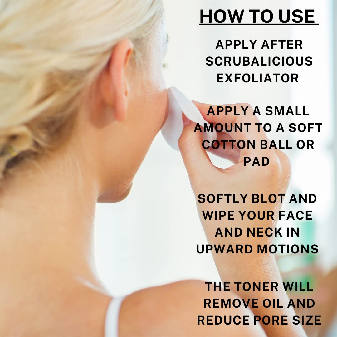 Skin Nation tonique pompe-douceur - utilisation quotidienne douce et efficace.