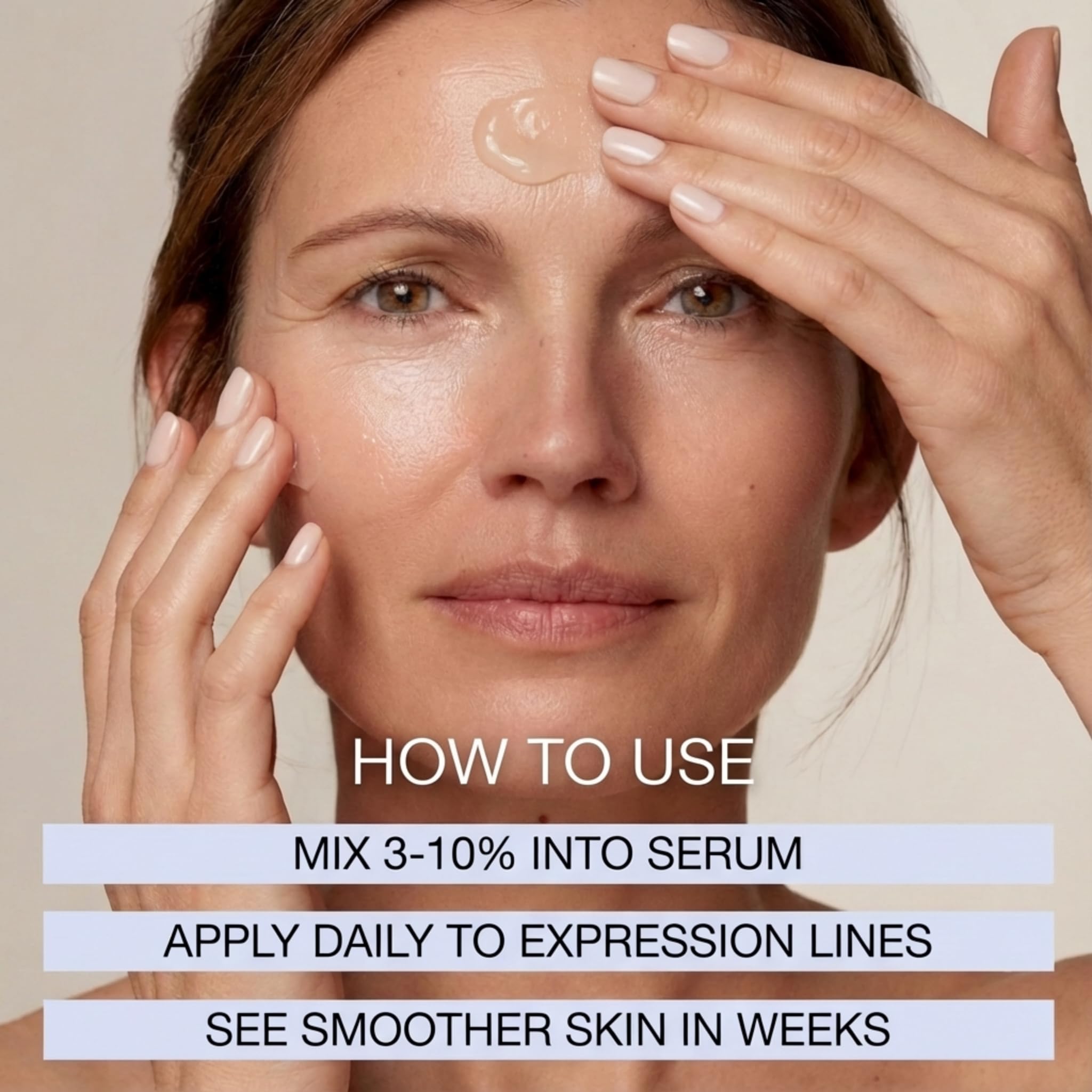 Application quotidienne avec Skin Perfection Snap 8 pour peau éclatante.