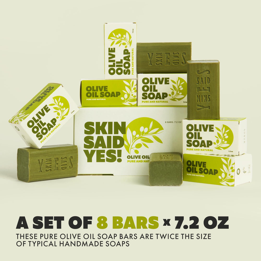 Skin Said Yes savon olive à 4 ingrédients, composition pure.
