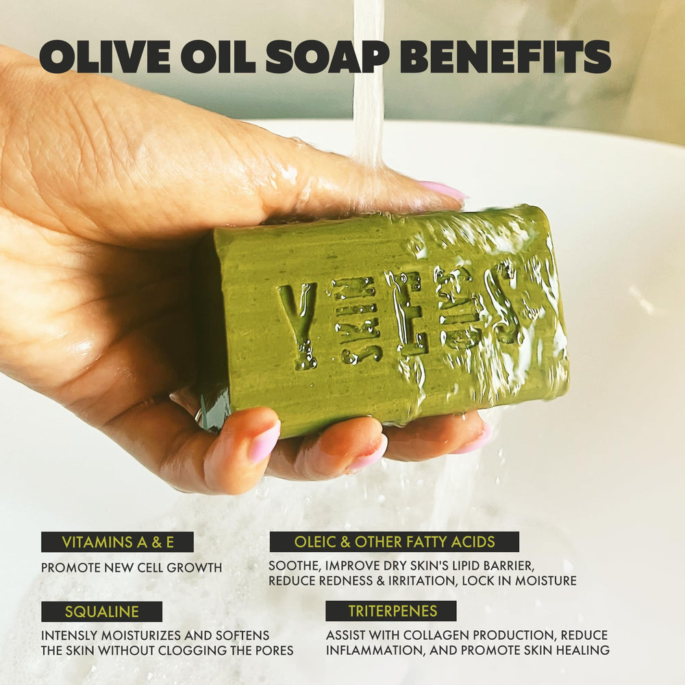 Skin Said Yes savon olive naturel sans parfum artificiel.