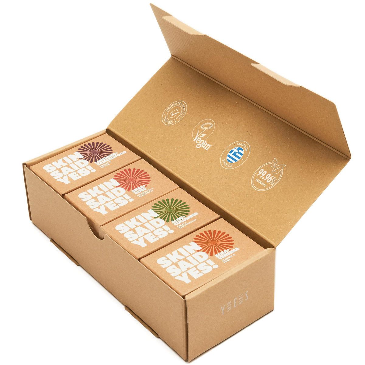 Savon Skin Said Yes à l'huile d’olive—douce hydratation.
