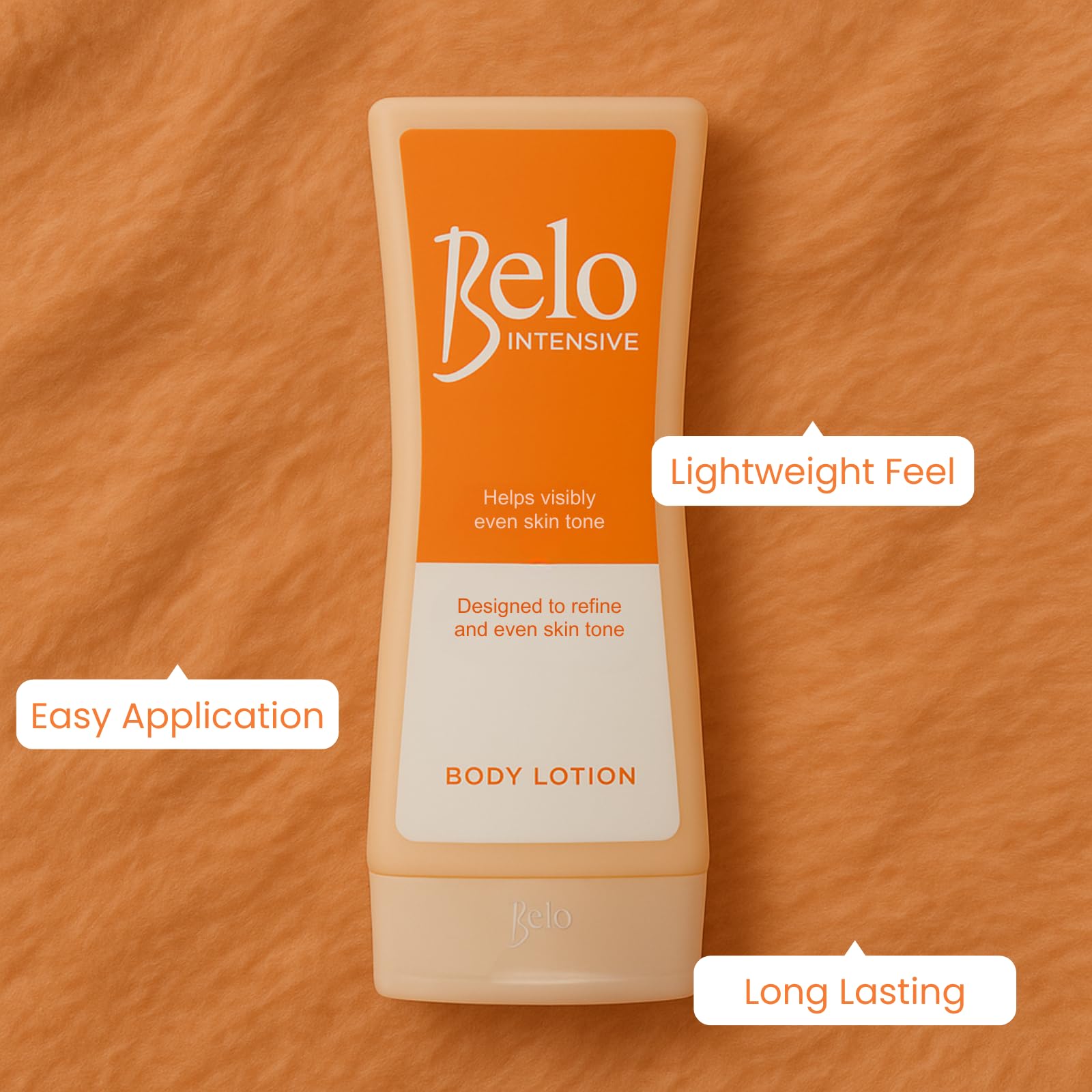 Skin Science Belo: routine corporelle quotidienne pour une peau douce.