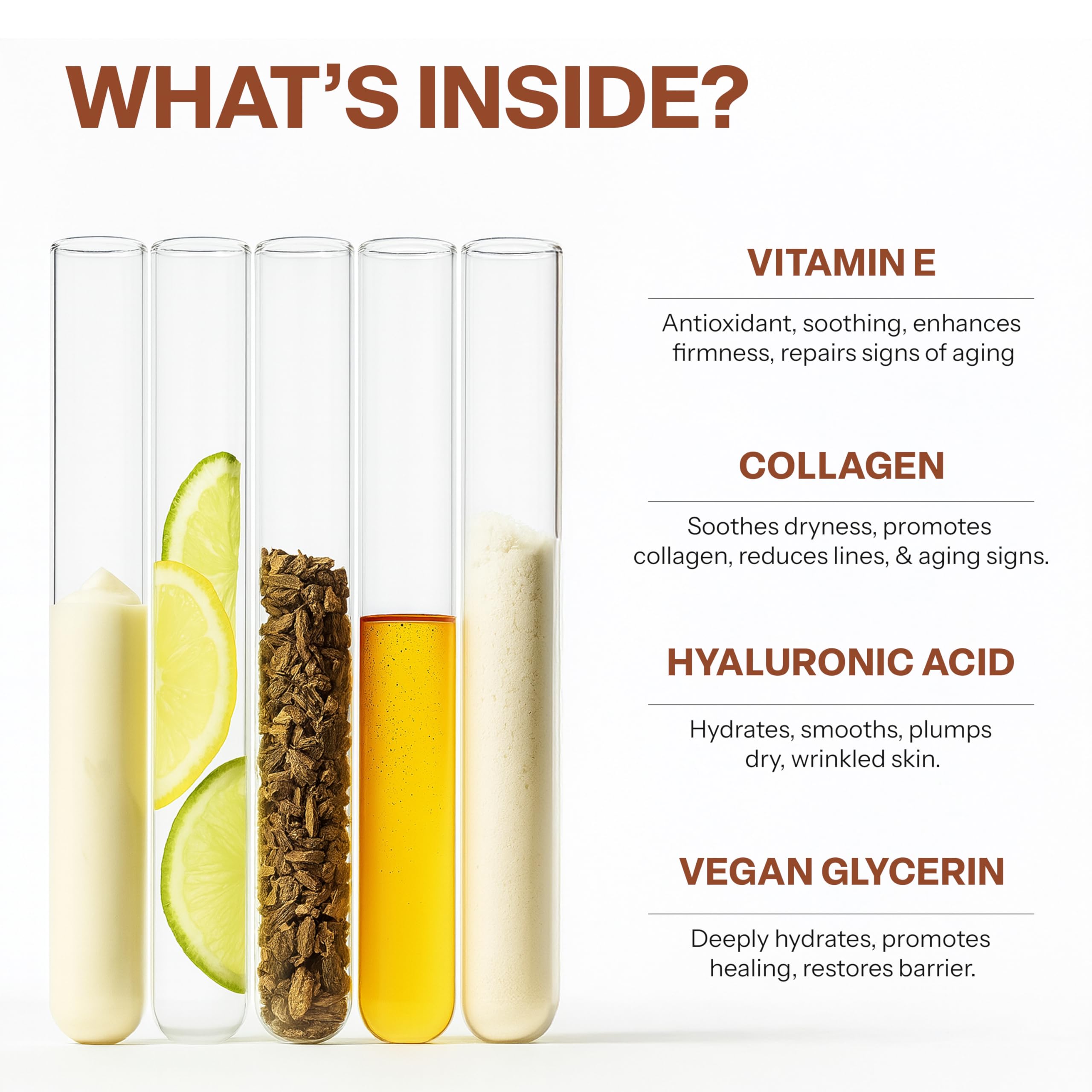 Skin Synergy Ingrédients Glycérine Vegan assure une hydratation douce et durable.