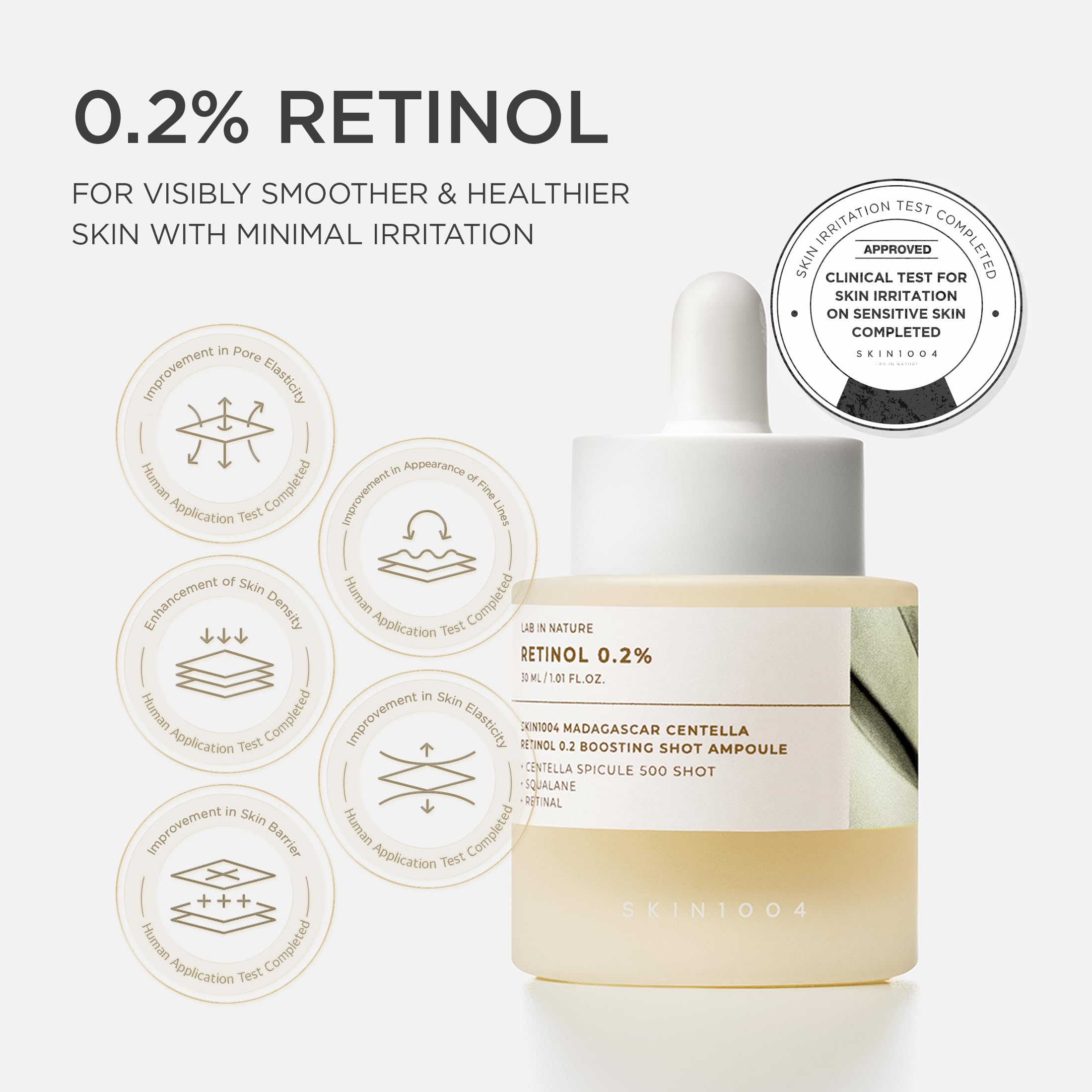 Rituel d’application SKIN1004 : étape claire pour une routine visage harmonieuse.