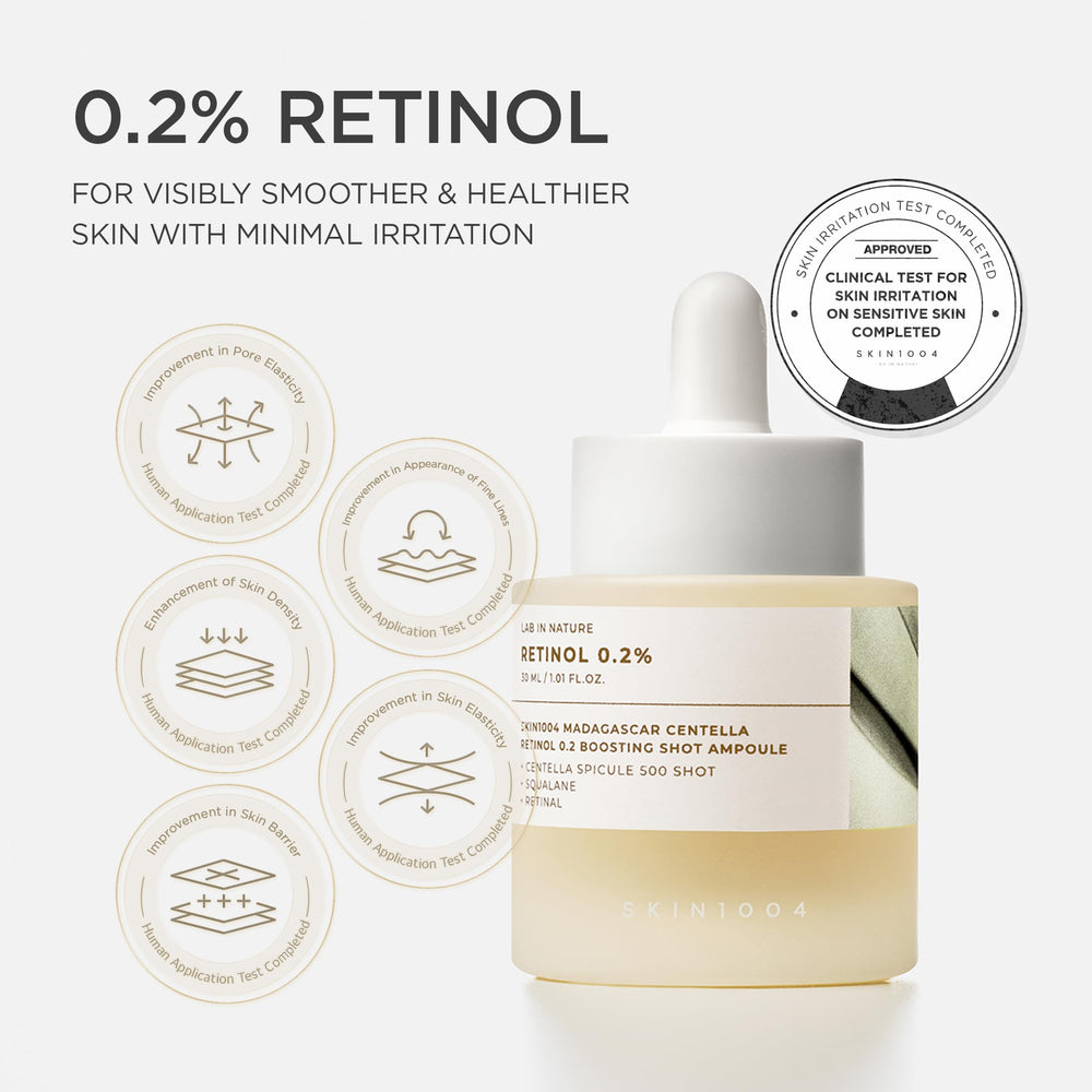 Rituel d’application SKIN1004 : étape claire pour une routine visage harmonieuse.