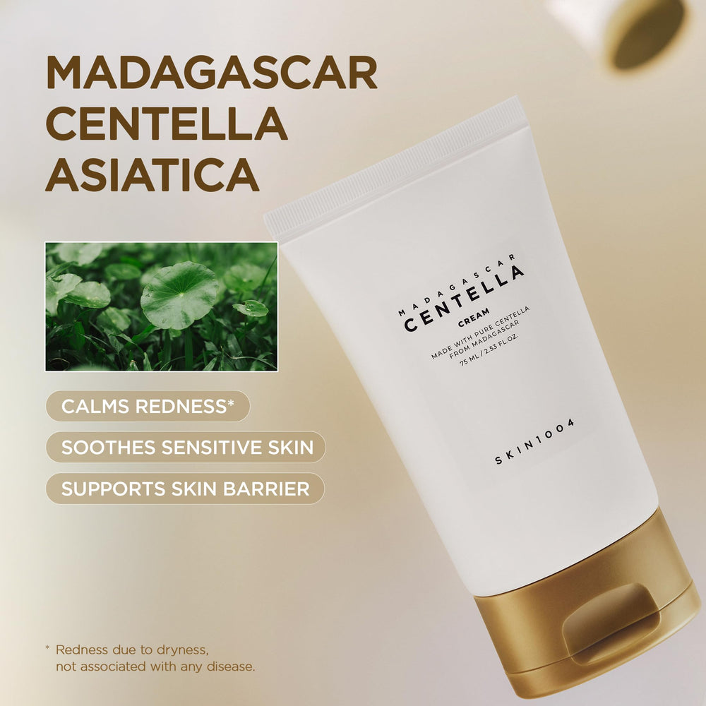 SKIN1004 Centella Cream with shea butter ingredients close-up
