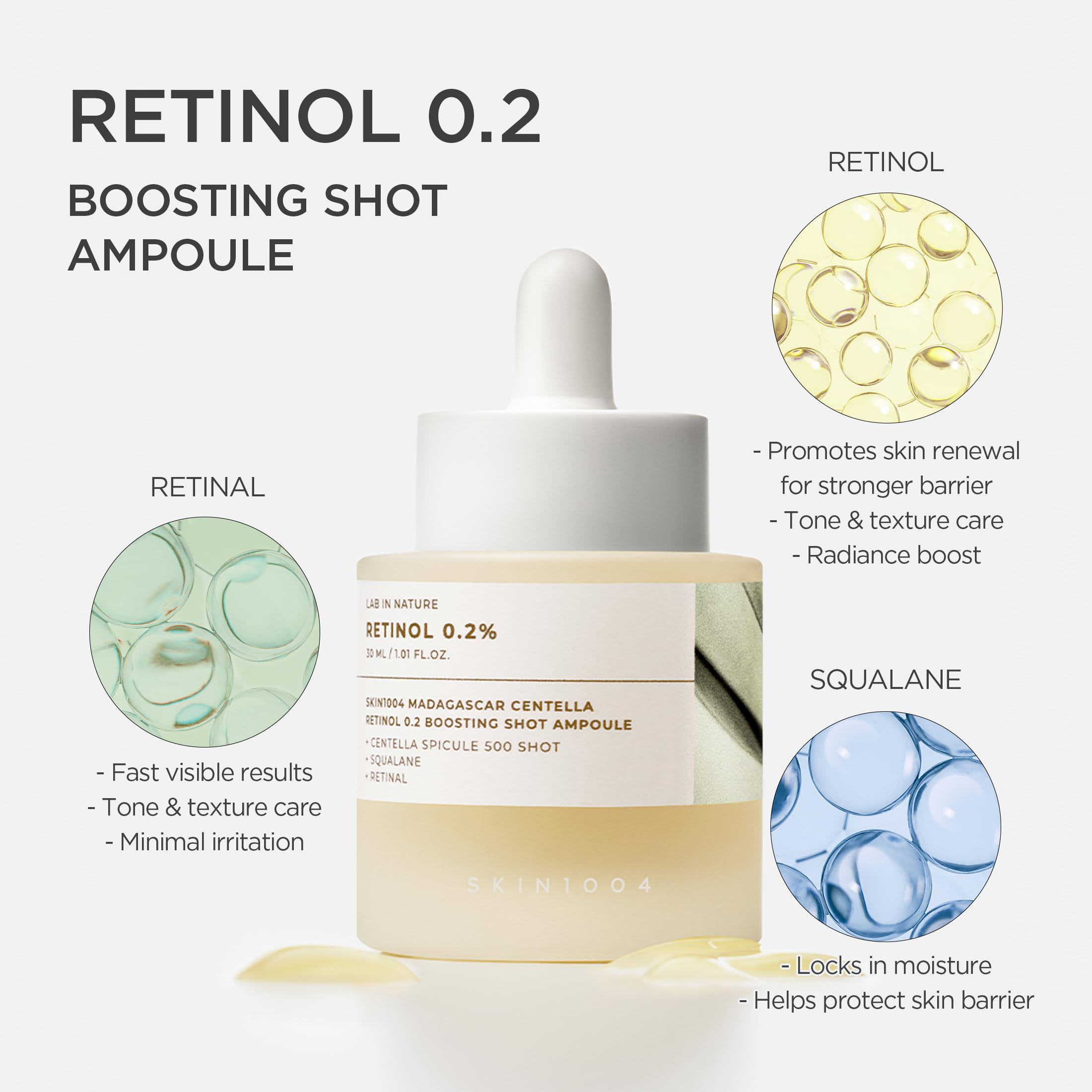 SKIN1004 Centella Madagascar : ampoule favorisant absorption des actifs et confort cutané.