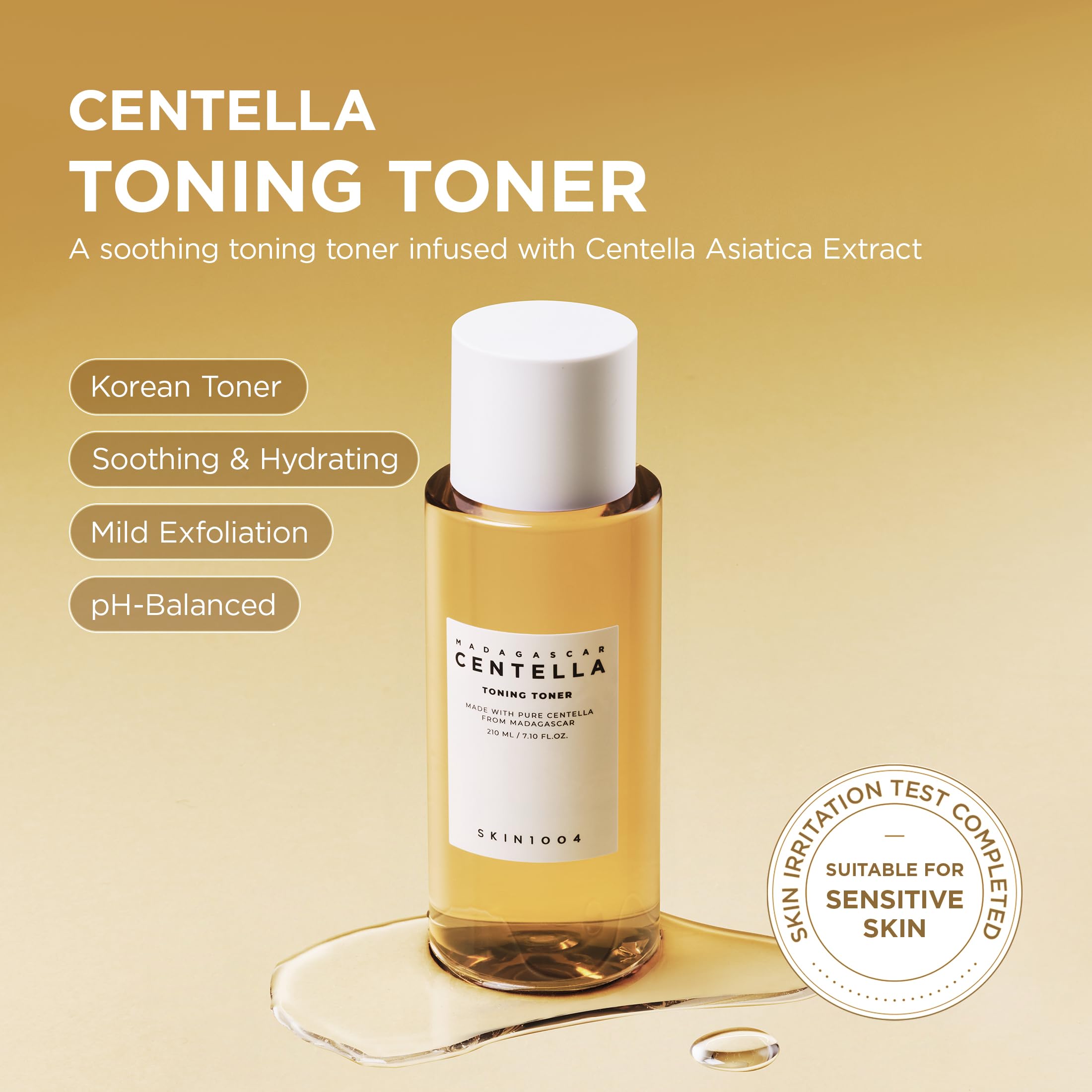 SKIN1004 Centella Toner – Appliquer sur coton pour texture plus douce