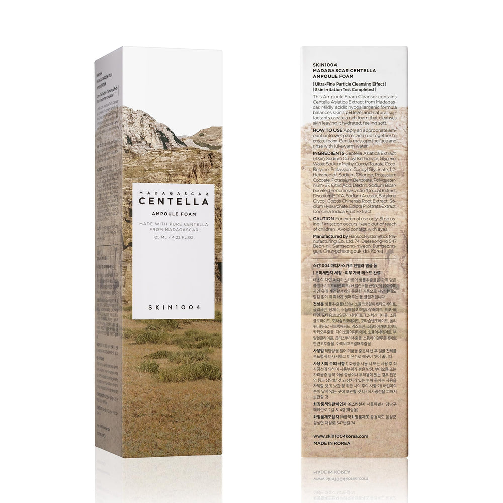 skin1004-emballage-respectueux-formule-douce – emballage et formule adaptés à une routine délicate.