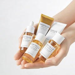 Huile nettoyante SKIN1004, purifie visage en douceur pour peau équilibrée.