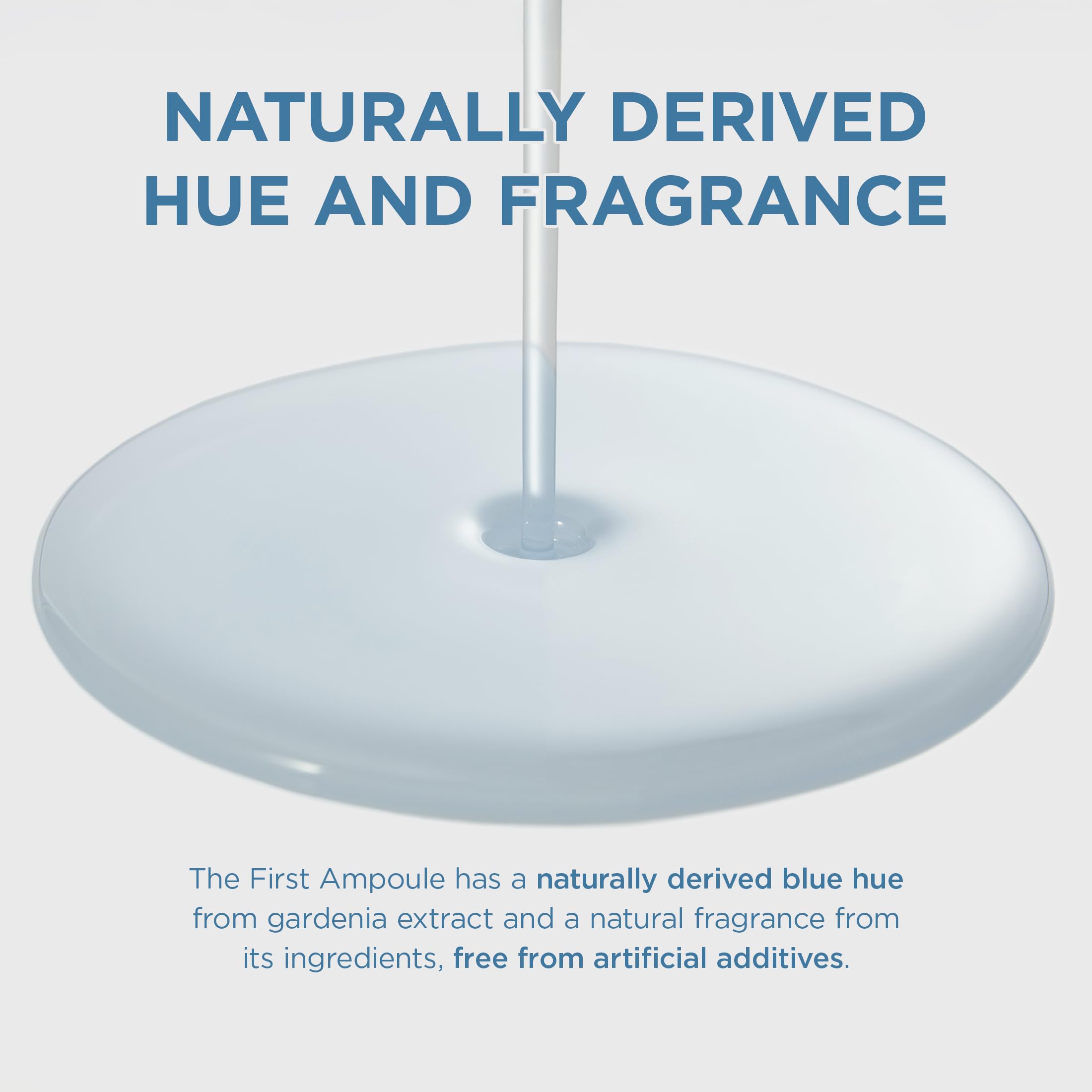 SKIN1004 Hyalu-Cica Première Ampoule : absorption facilitée, peau prête aux soins suivants.