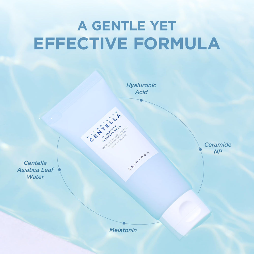 Absorption rapide du soin nuit SKIN1004 Hyalu-CICA