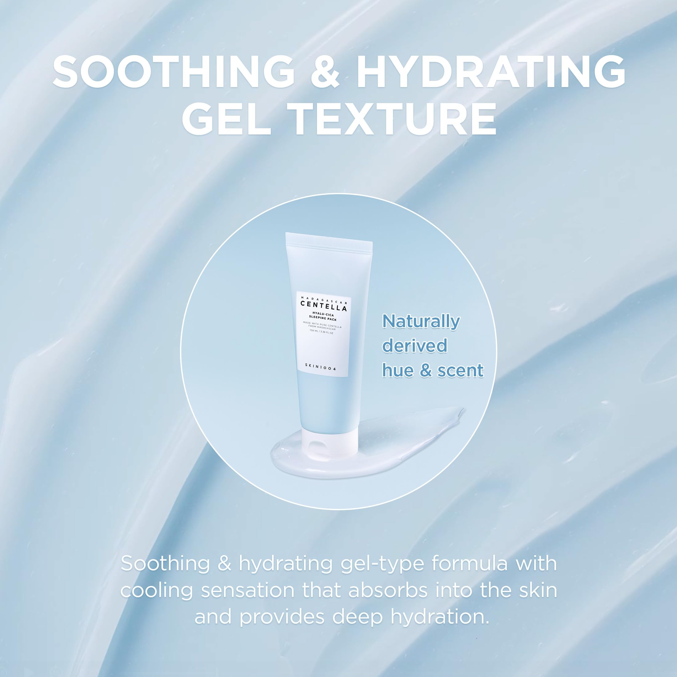 Masque sans rinçage SKIN1004 Hyalu-CICA sleeping pack