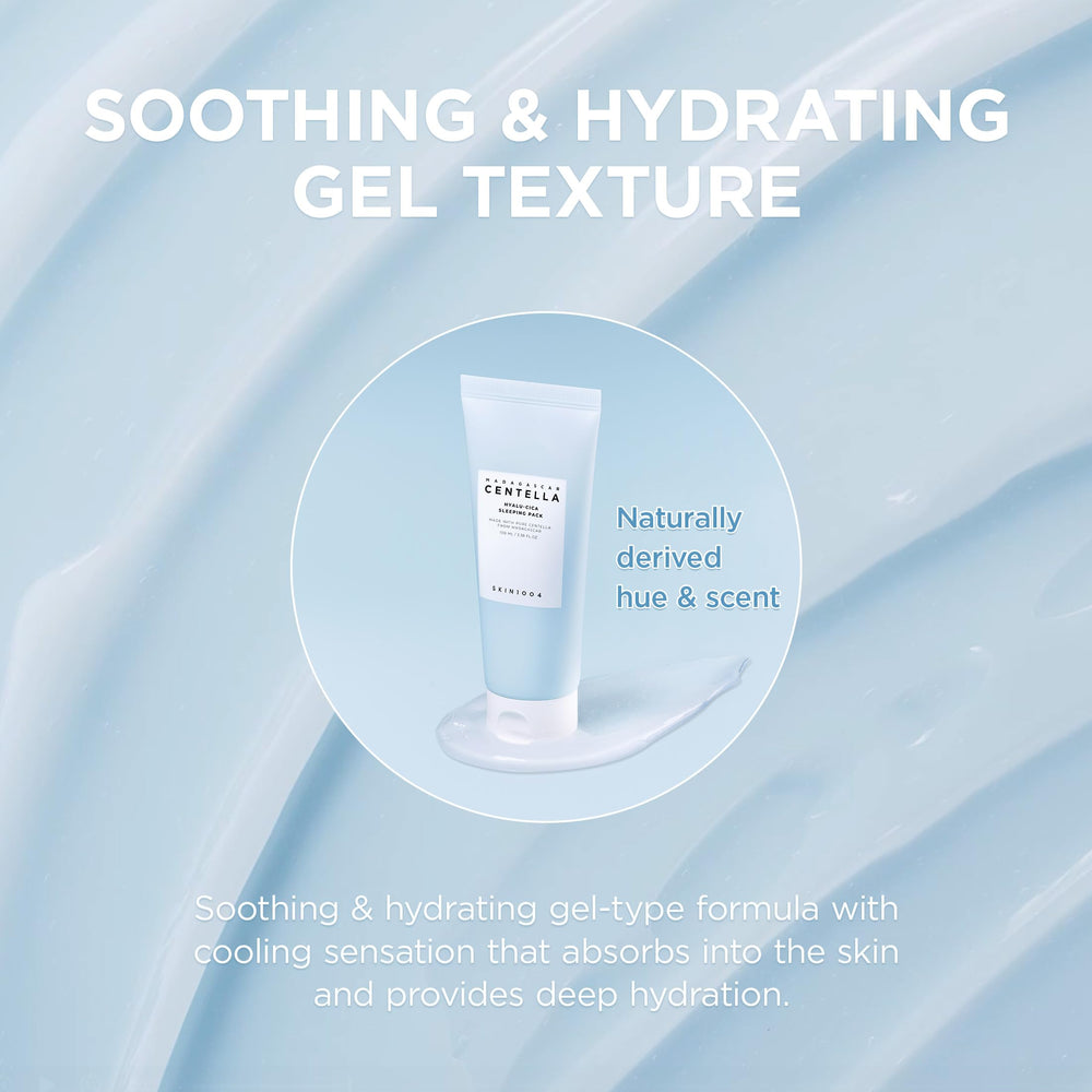 Masque sans rinçage SKIN1004 Hyalu-CICA sleeping pack