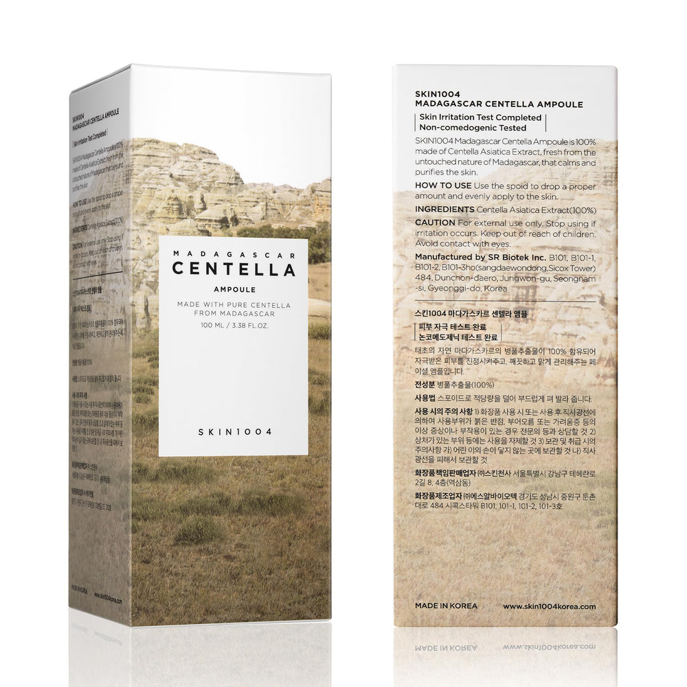 SKIN1004 Engagement vegan - produit sans composants d'origine animale.