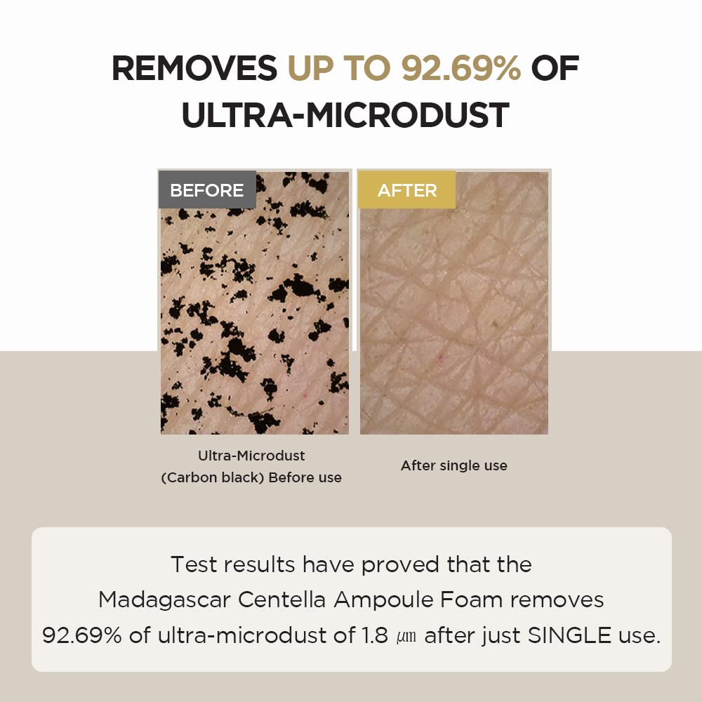 SKIN1004 Apaisement visage après nettoyage centella pour peau sensible