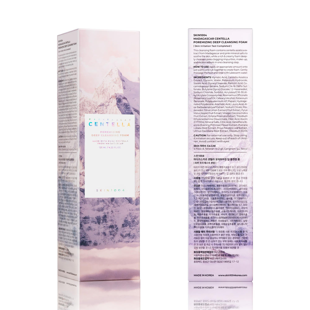 SKIN1004 Poremizing: routine quotidienne sans irritation.
