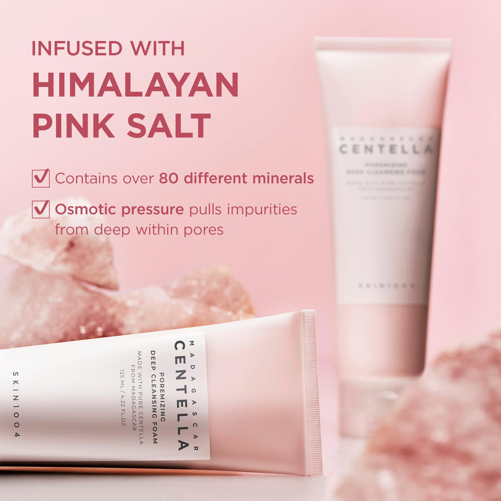 SKIN1004 Poremizing: sel rose et kaolin purifiants pour les pores.