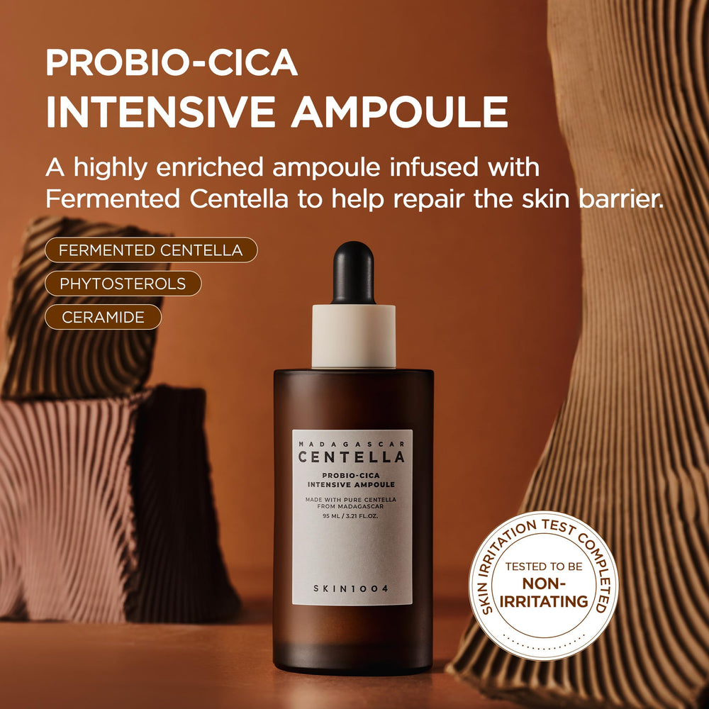SKIN1004 Probio Cica Ampoule texture-fin: absorption rapide sans résidu.