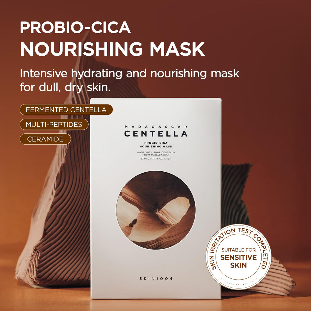 SKIN1004 Probio-Cica Masque Nourrissant feuille prête à l'application