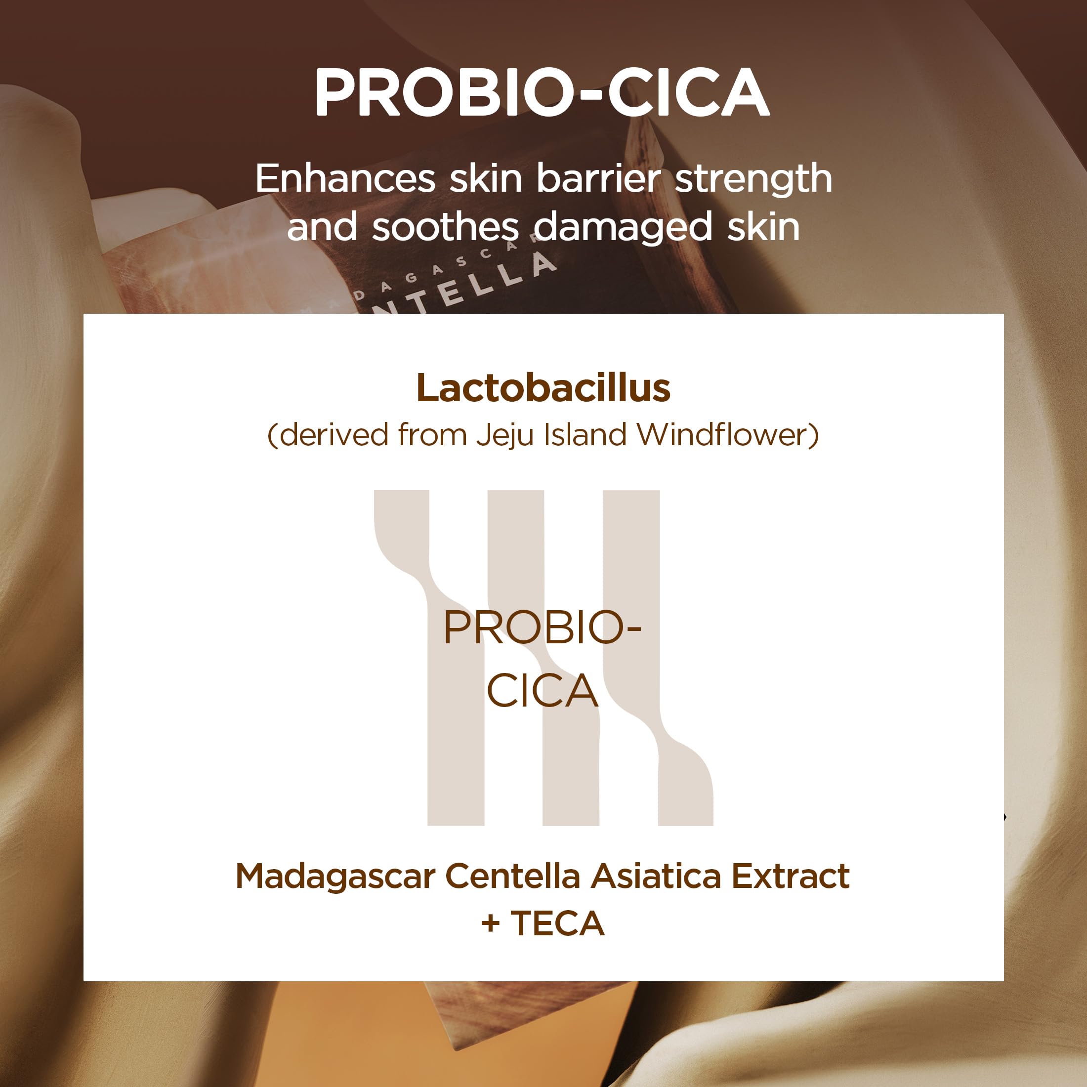 SKIN1004 Probio-Cica Masque Nourrissant texture riche prête à pénétrer