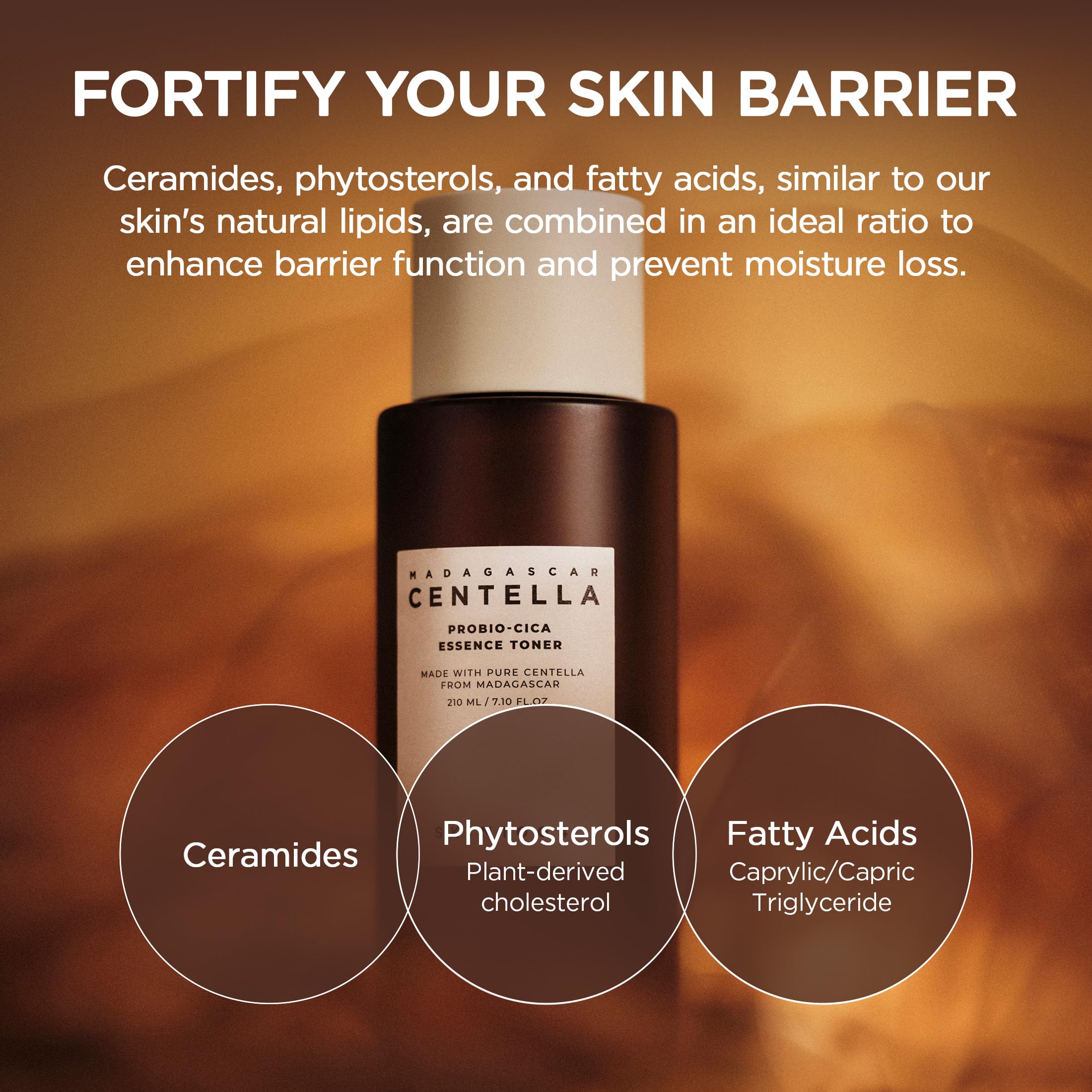 Goutte sur doigt démontrant l'absorption rapide du tonique-essence SKIN1004 Probio-CICA.