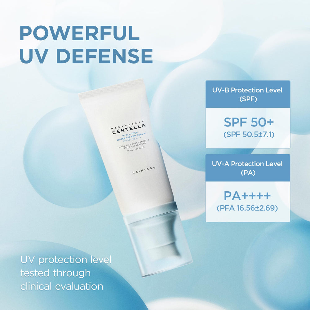 SKIN1004 SPF 50: protection UV quotidienne pour la peau.