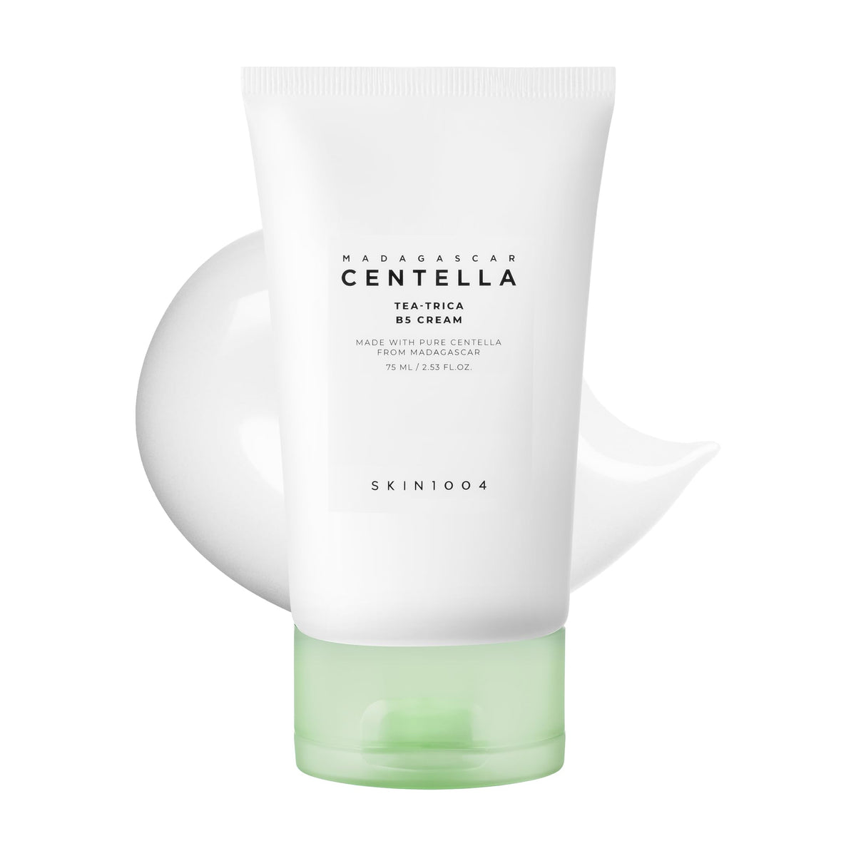 SKIN1004 Tea-Trica B5 Crème – bouteille 75 ml pour hydratation durable.