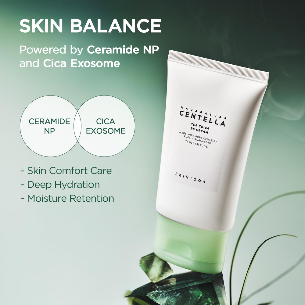 Ingrédients Centella asiatica dans SKIN1004 Tea-Trica B5 Crème.