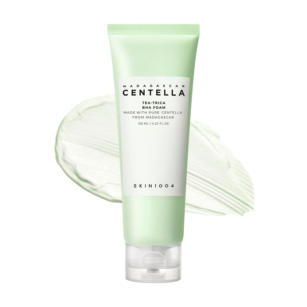 SKIN1004 Tea-Trica Foam – bouteille pratique pour un nettoyage quotidien rafraîchissant.