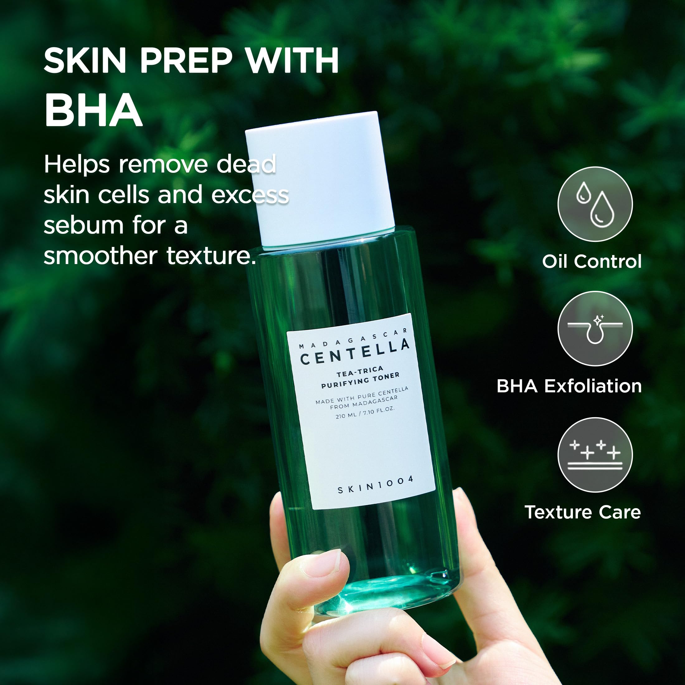 Extrait Centella Asiatica présent dans Tea-Trica Toner, soin apaisant.