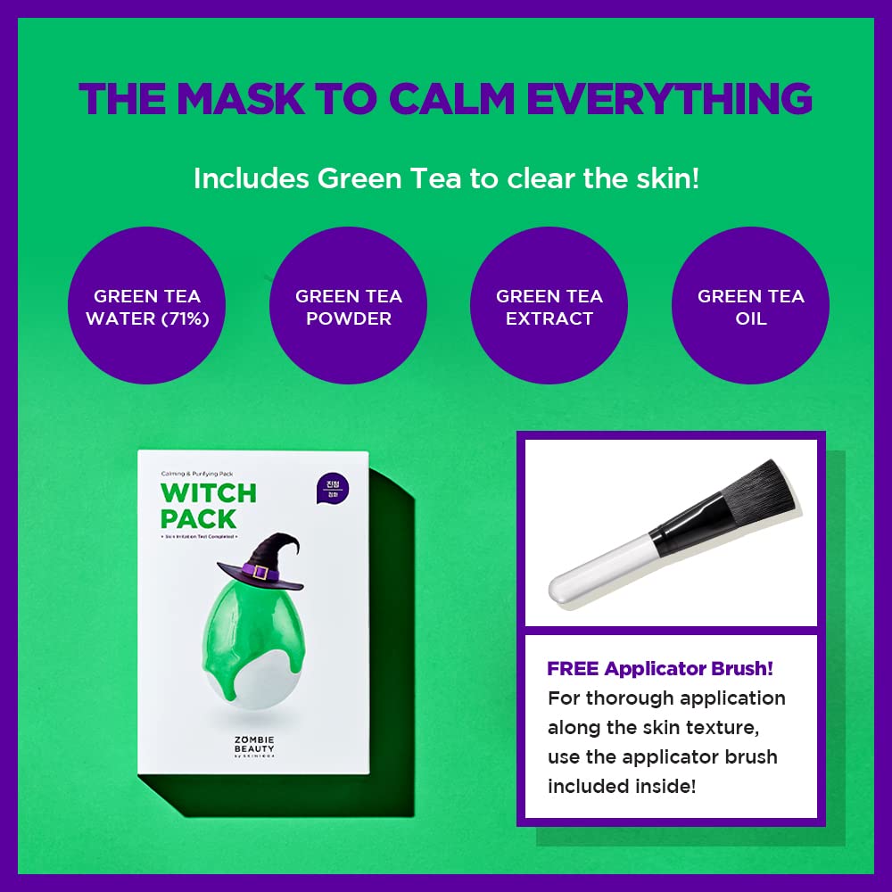 SKIN1004 Witch Pack – 8 sachets séparés pour dosage individuel et hygiène optimale.